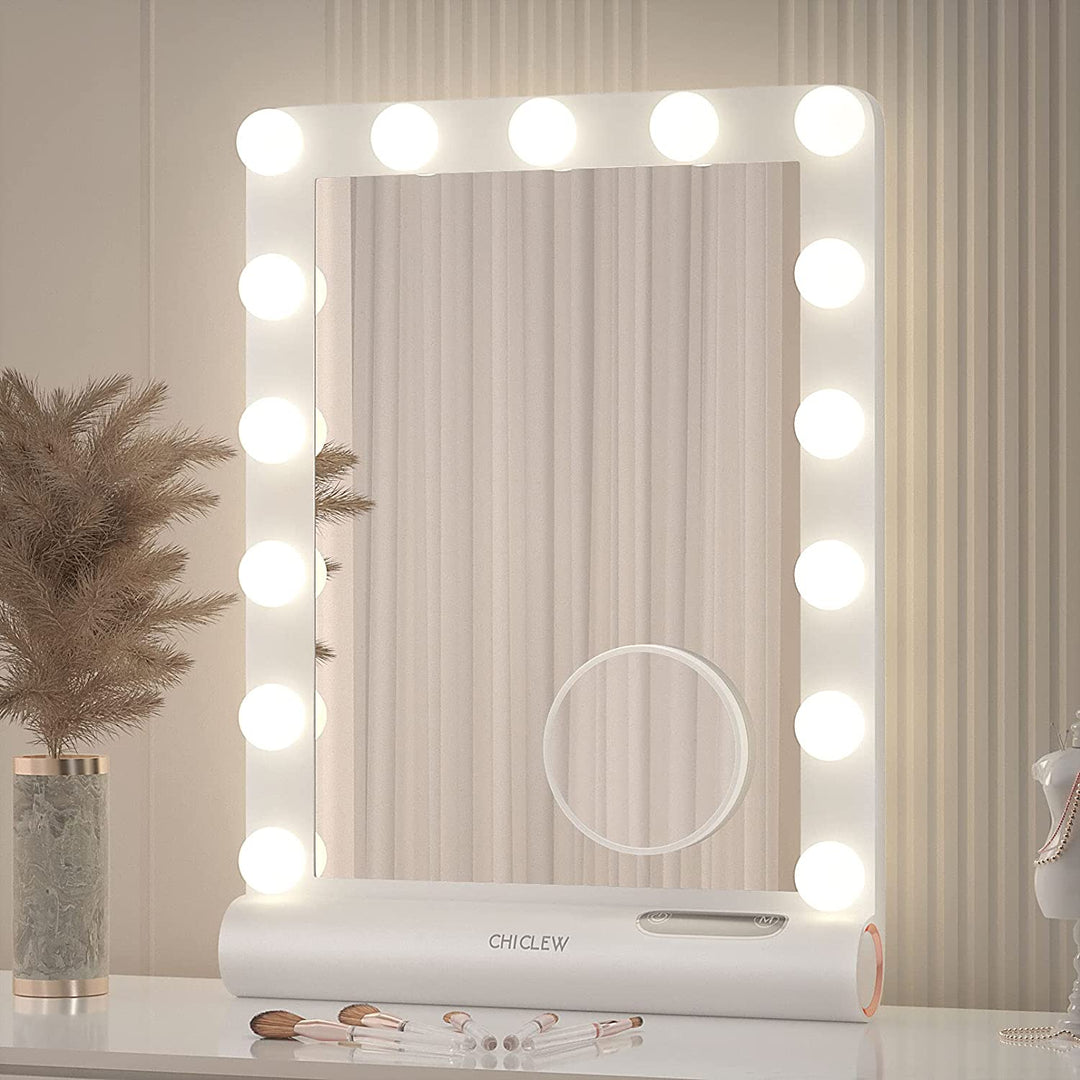 Make-up Mirror Lighting - GlowLuxe-4 Pears-The Livary