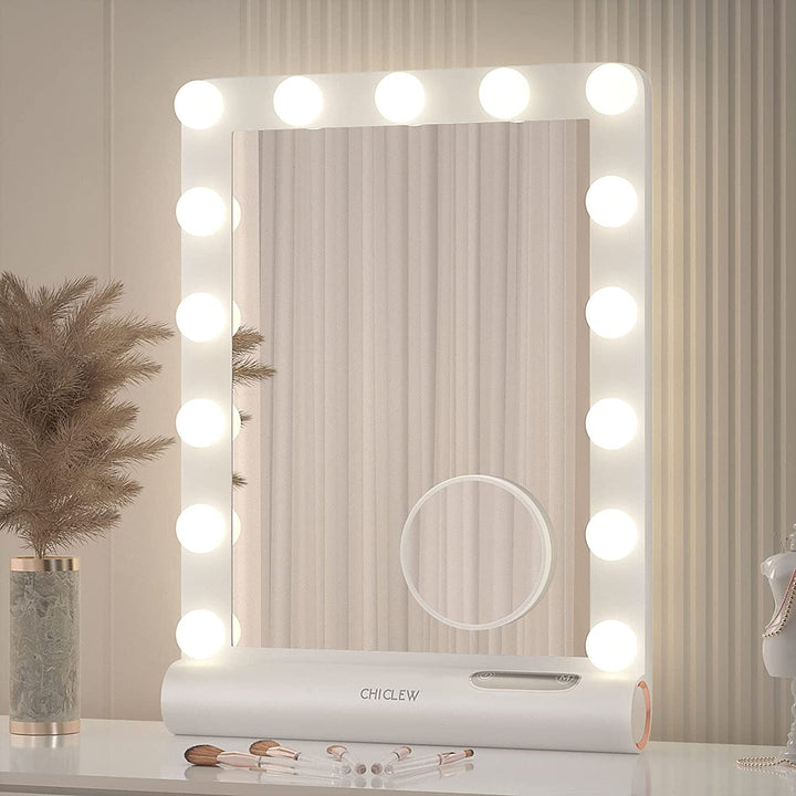 Make-up Mirror Lighting - GlowLuxe-4 Pears-The Livary