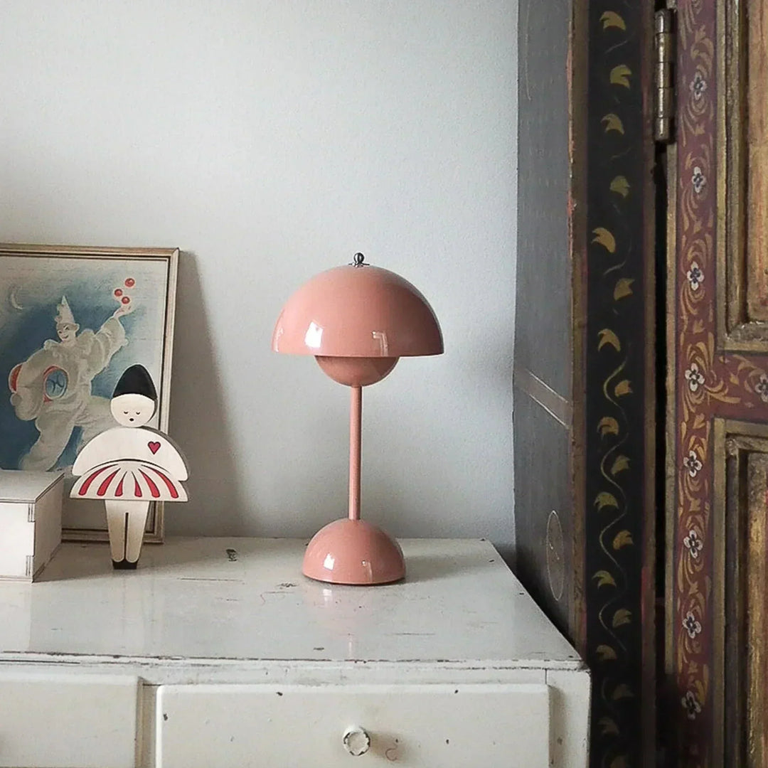 Trendy Design Table Lamps - LuminaElegance-Light pink-The Livary