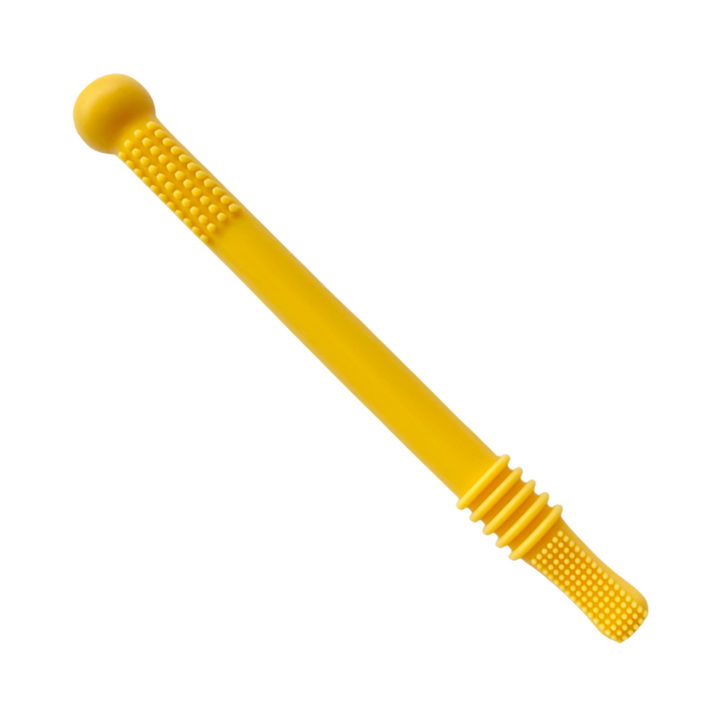 Soothing Teething Tube for First Teeth - ChewyCalm-Yellow-The Livary