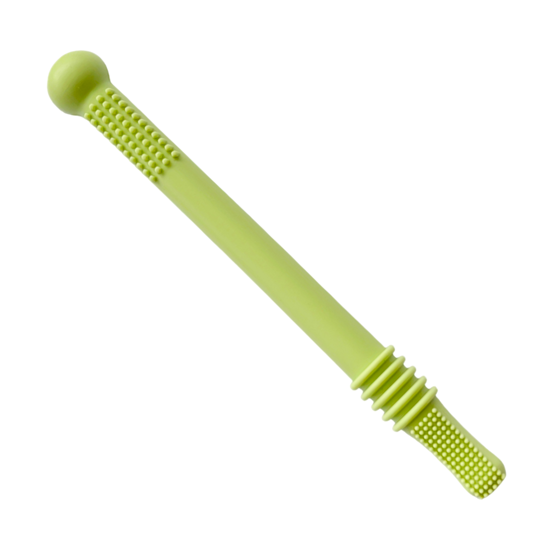 Soothing Teething Tube for First Teeth - ChewyCalm-Green-The Livary