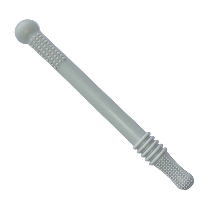 Soothing Teething Tube for First Teeth - ChewyCalm-Gray-The Livary