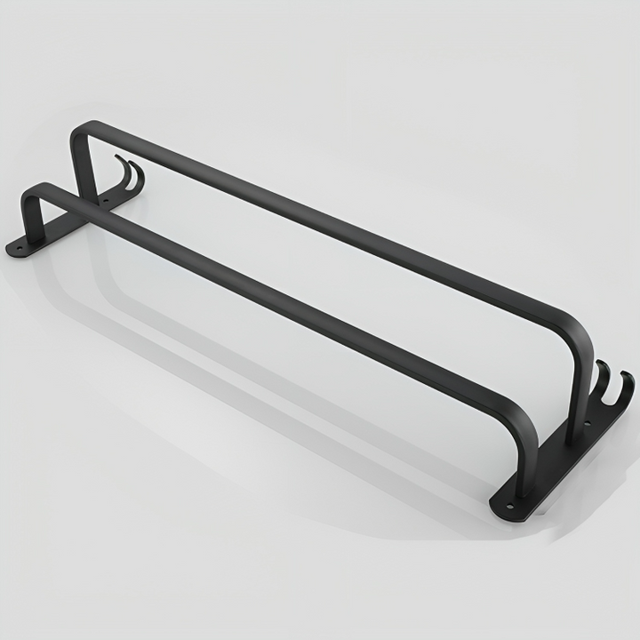 Towel Holder with Hooks - DrySpace-2 rods-40 cm-The Livary