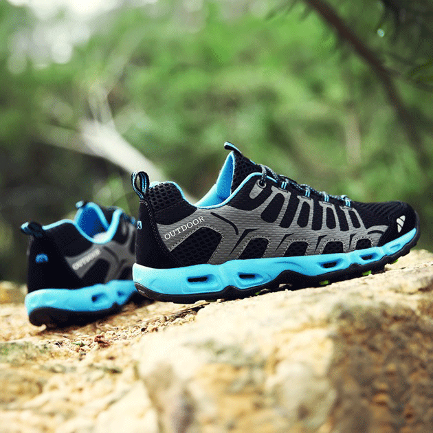 Orthopaedic Unisex Walking Shoes - Finn-Grey-3.5-The Livary