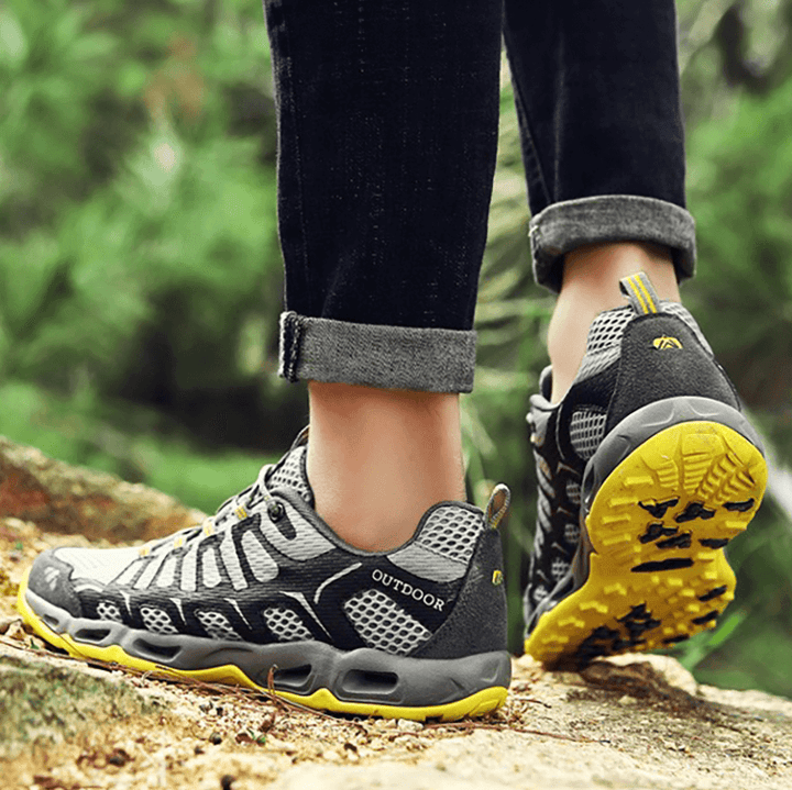 Orthopaedic Unisex Walking Shoes - Finn-Grey-3.5-The Livary