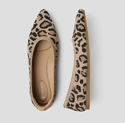 Comfortable Spring/Summer Ballerinas – Mila-Leopard-4.5-The Livary