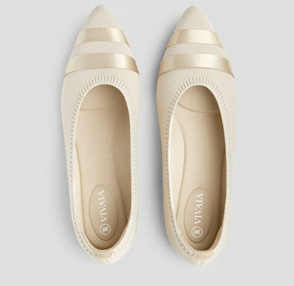 Comfortable Spring/Summer Ballerinas – Mila-Black-4.5-The Livary