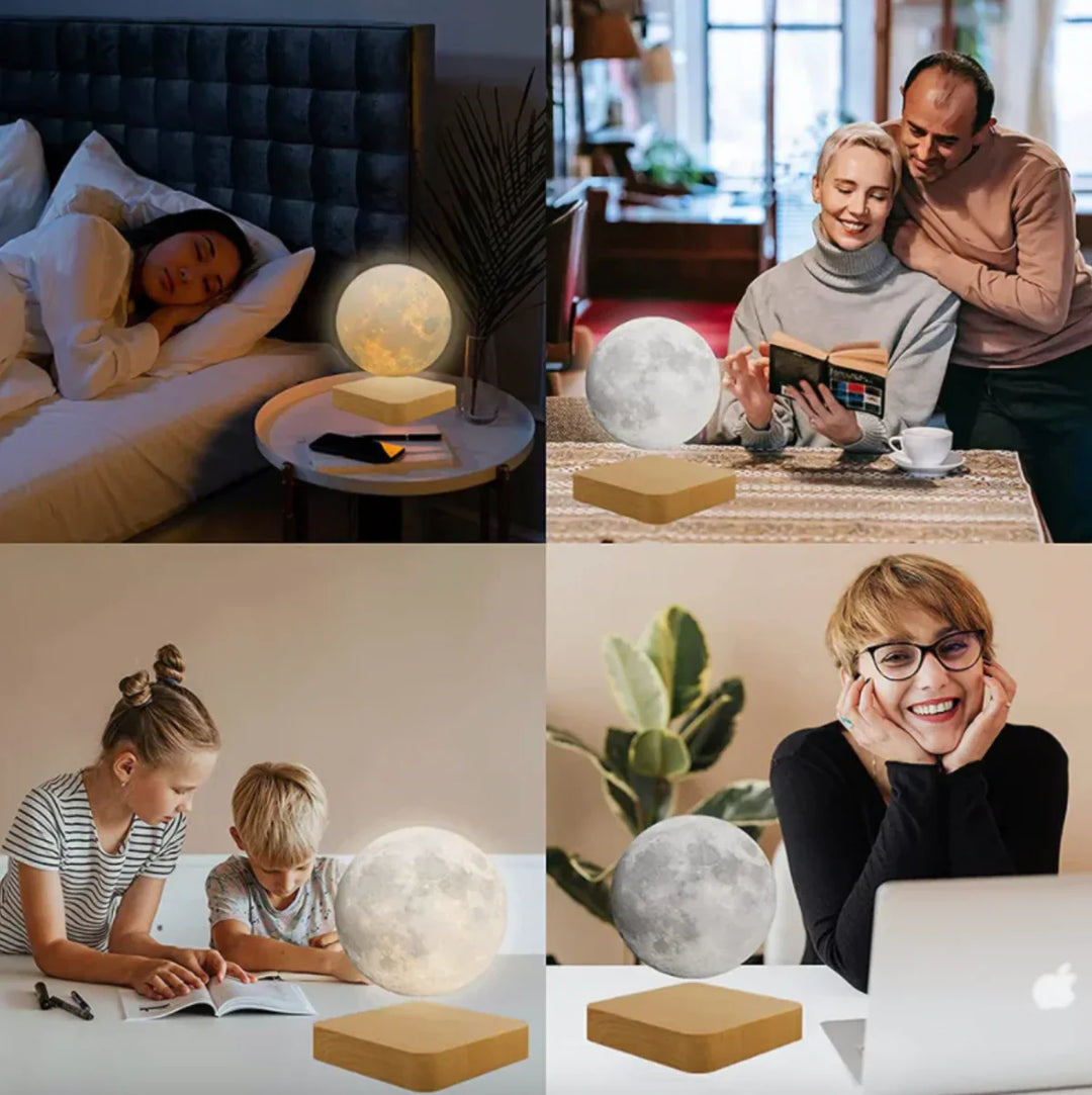 Atmospheric Floating Moon Lamp - LunaFloat-The Livary