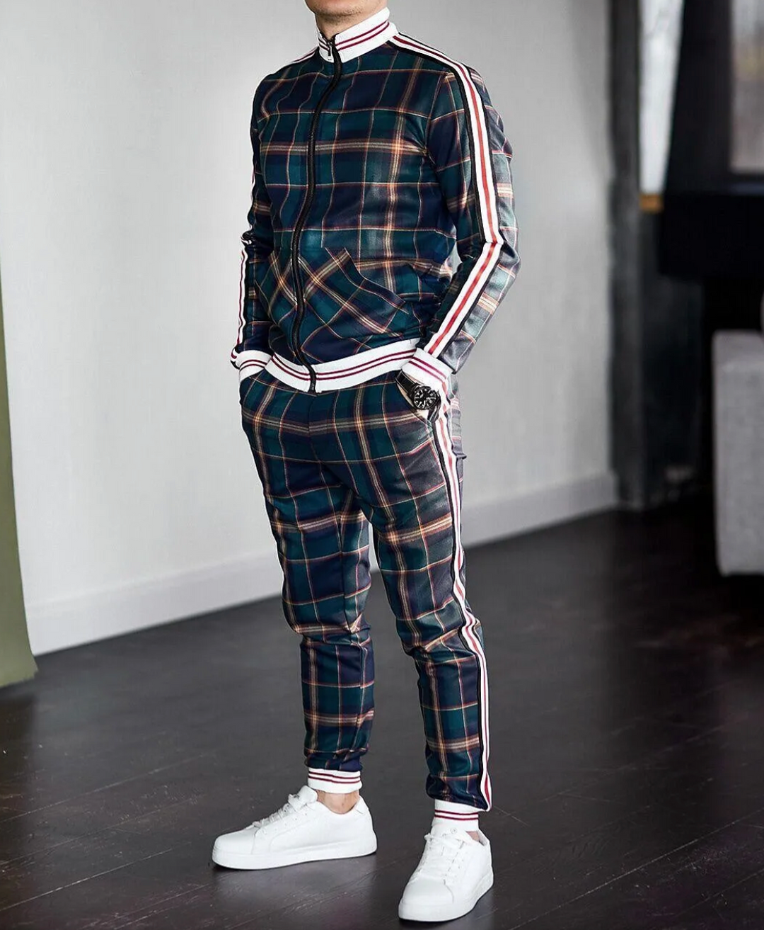 Modern Men's Set with Comfortable Fit – Elias-Green-S-The Livary