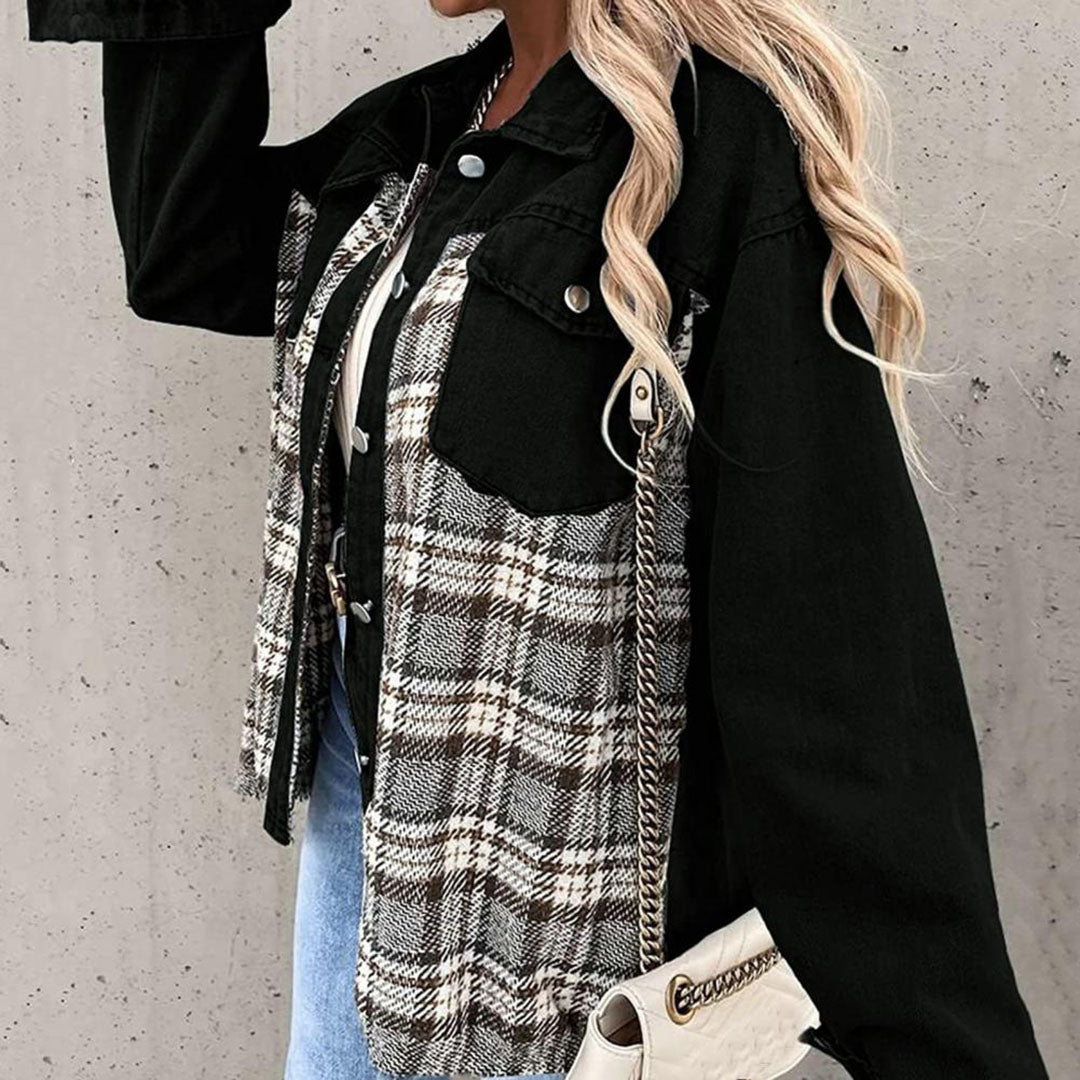 Stylish Ladies' Coat – Livia-Black-S-The Livary
