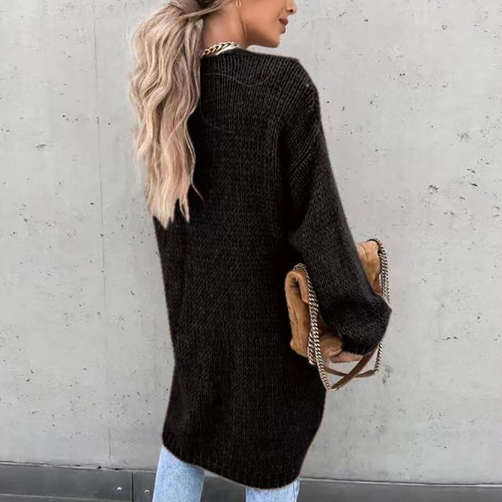 Classic Ladies Cardigan - Camile-Beige-S-The Livary