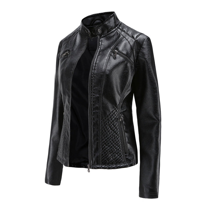 Cool Leather Ladies Jacket - Nova-Brown-XS-The Livary