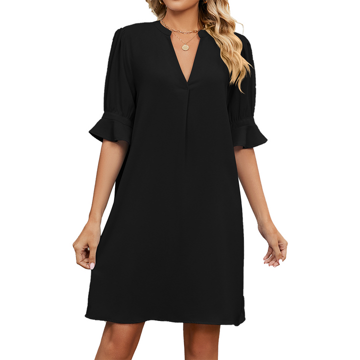 Trendy Casual Dress - Isadora-Light blue-S-The Livary