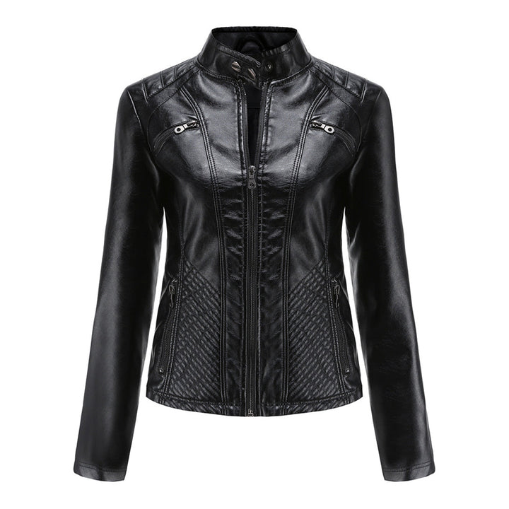 Cool Leather Ladies Jacket - Nova-Brown-XS-The Livary