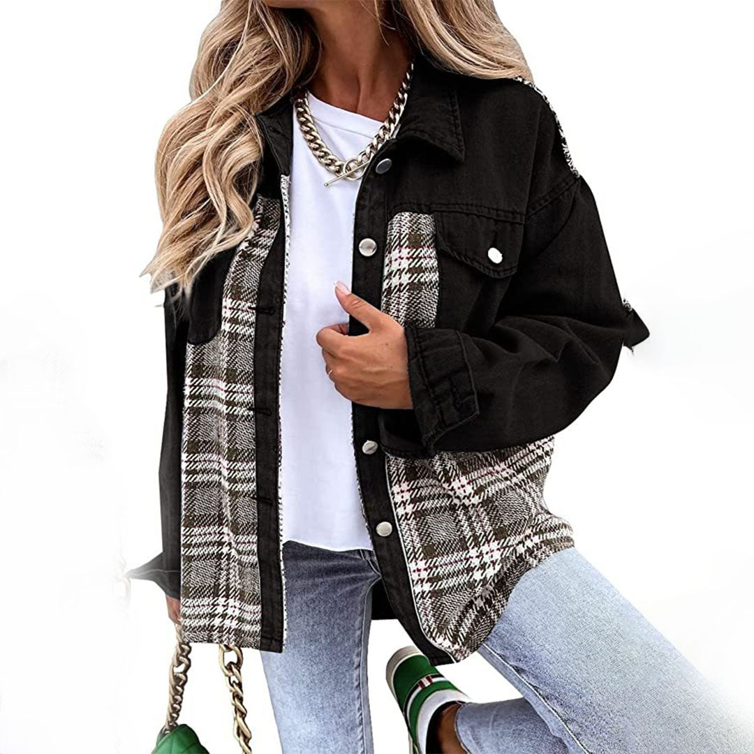 Stylish Ladies' Coat – Livia-Black-S-The Livary