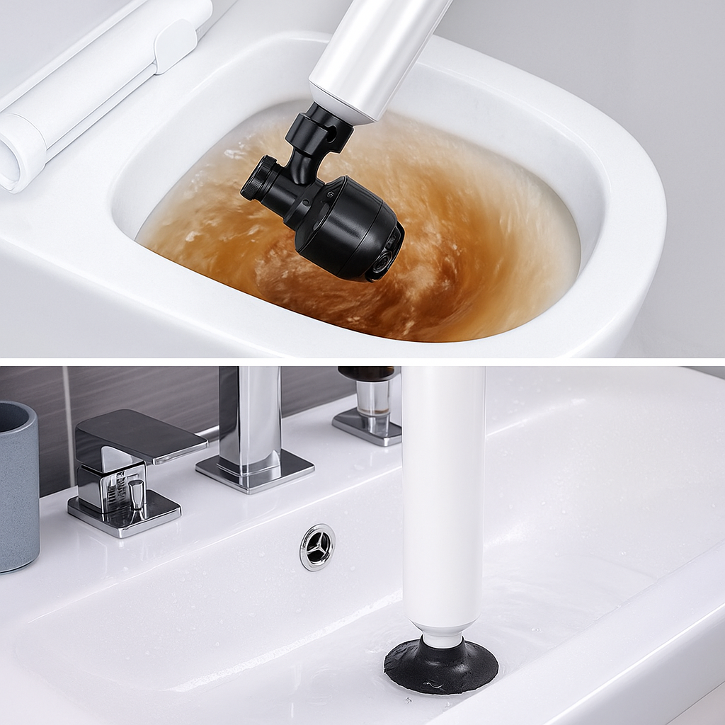 Air Pressure Unblocker (Adjustable 1–8 bar) - BlastAir-The Livary