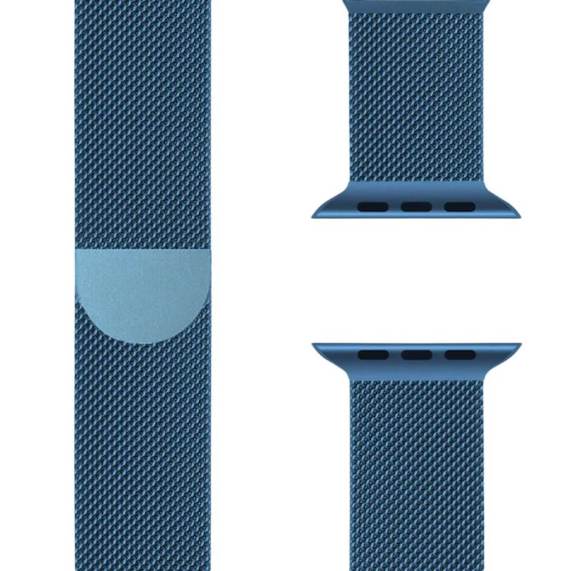Milanese Apple Watch Band – SteelFlex-38mm | 40mm | 41mm | 42mm-Blue-The Livary
