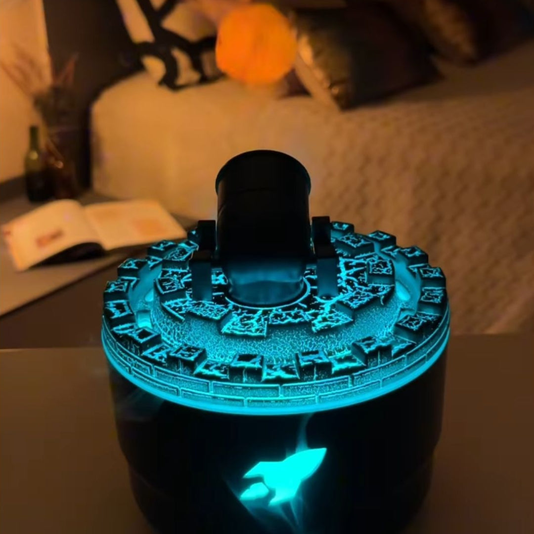 Unique Cannon Humidifier - VaporBlast-Black-The Livary