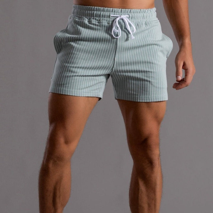 Quick-drying & Stylish Men's Swim Shorts made from Ripstop Polyester – Niko-Blue-XS-The Livary