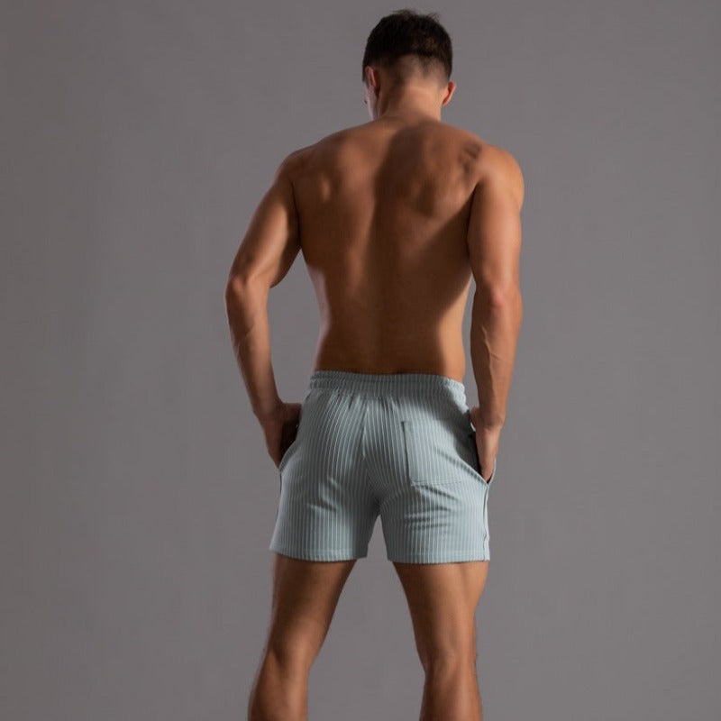 Quick-drying & Stylish Men's Swim Shorts made from Ripstop Polyester – Niko-Green-XS-The Livary