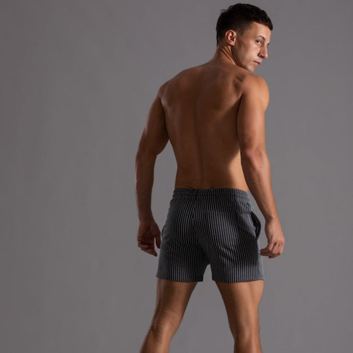 Quick-drying & Stylish Men's Swim Shorts made from Ripstop Polyester – Niko-Green-XS-The Livary
