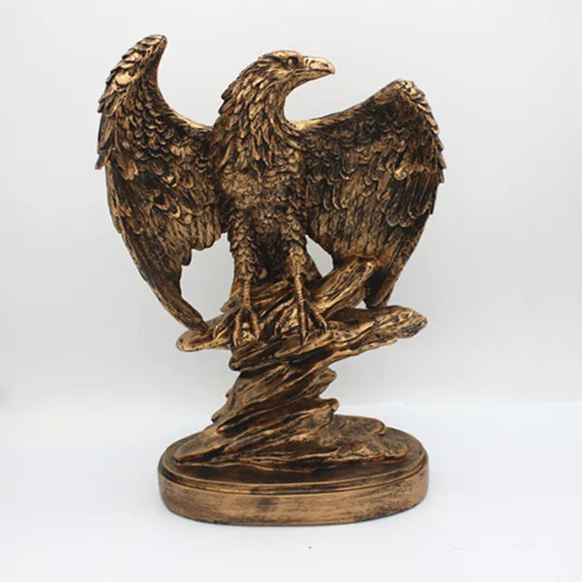 Decorative Bronze Eagle Statue - Aquila-Eagle-The Livary