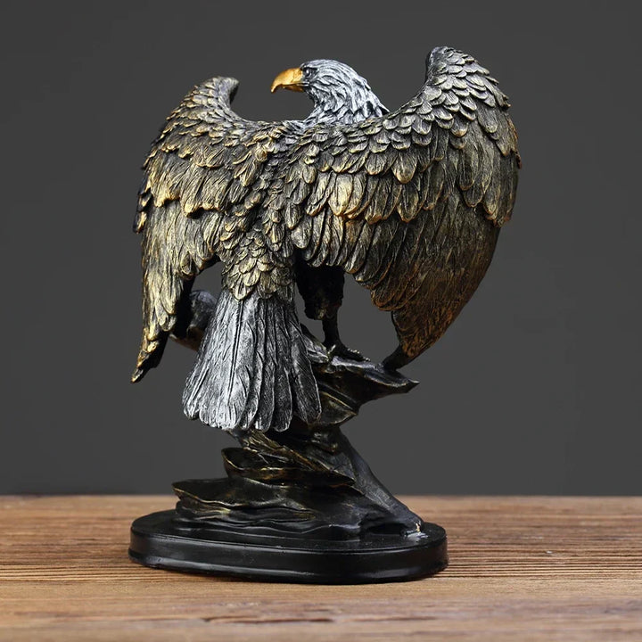 Decorative Bronze Eagle Statue - Aquila-Eagle-The Livary