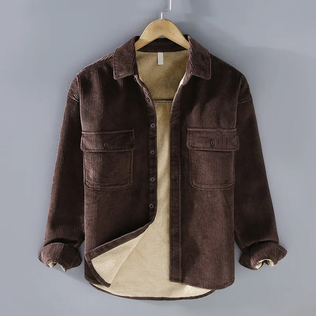 Corduroy Jacket for Men - Victor-Brown-M-The Livary