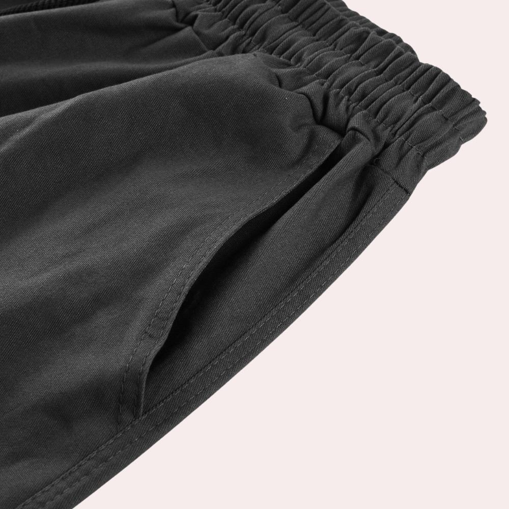 Howard - Casual Cargo Trousers for Men-Grey-S-The Livary