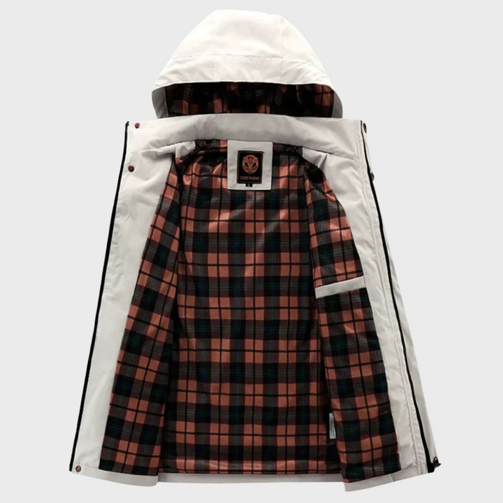 Warm Leisure Jacket for Men - Nicolas-White-S-The Livary