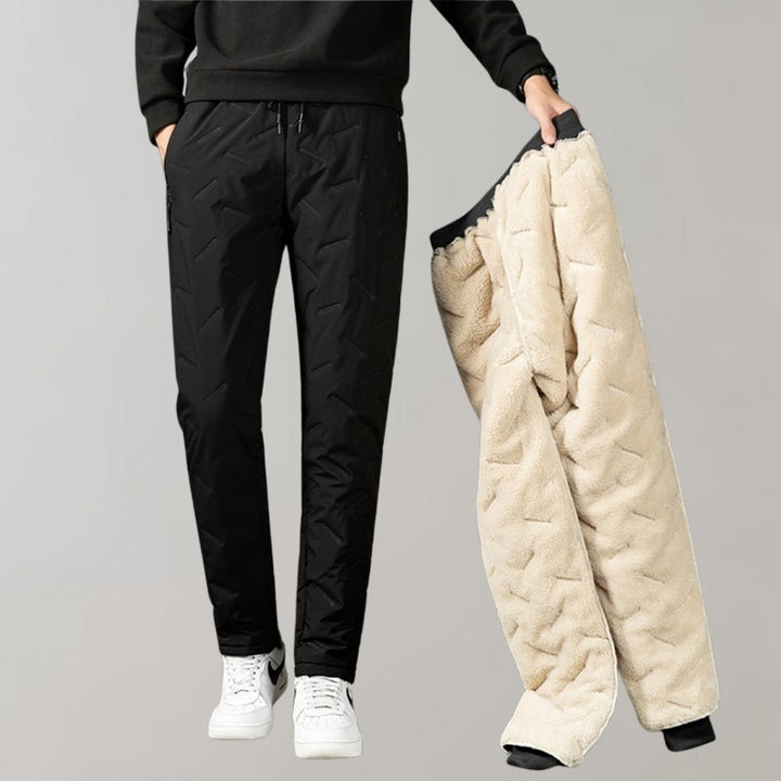 Comfortable Winter Trousers for Men - Logan-Black-M-The Livary