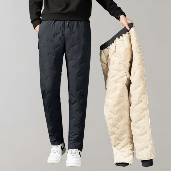 Comfortable Winter Trousers for Men - Logan-Grey-M-The Livary