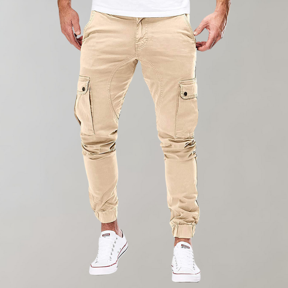 Cargo Trousers for Men – Mason-Beige-S-The Livary