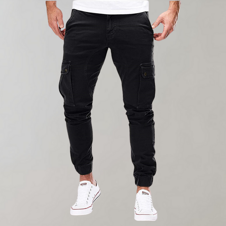 Cargo Trousers for Men – Mason-Black-S-The Livary