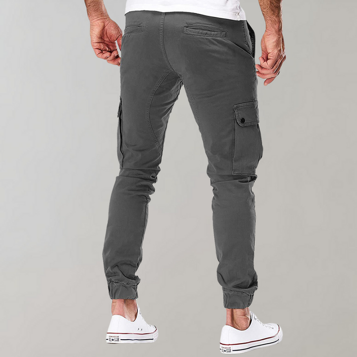 Cargo Trousers for Men – Mason-Khaki-S-The Livary