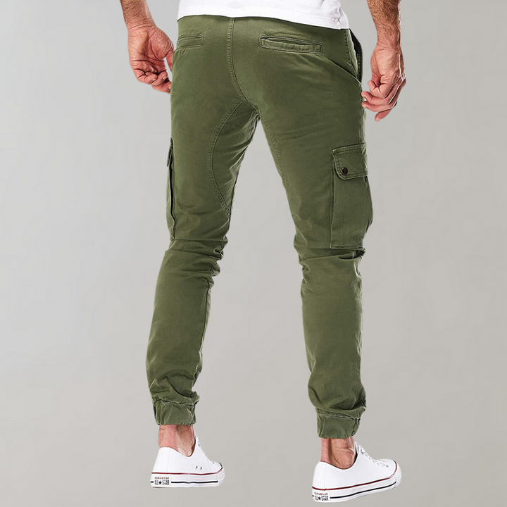 Cargo Trousers for Men – Mason-Khaki-S-The Livary