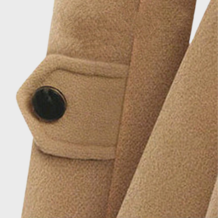 Trendy Ladies' Jacket - BellaVogue-Khaki-S-The Livary