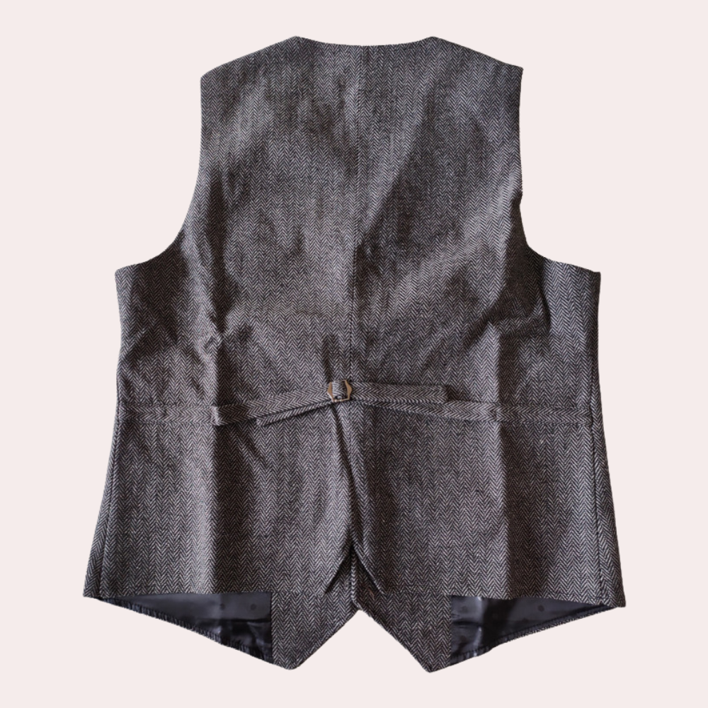 Stylish Men's Vest - Victor-Light blue-XS-The Livary