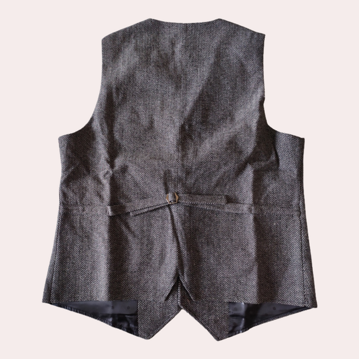 Stylish Men's Vest - Victor-Light blue-XS-The Livary