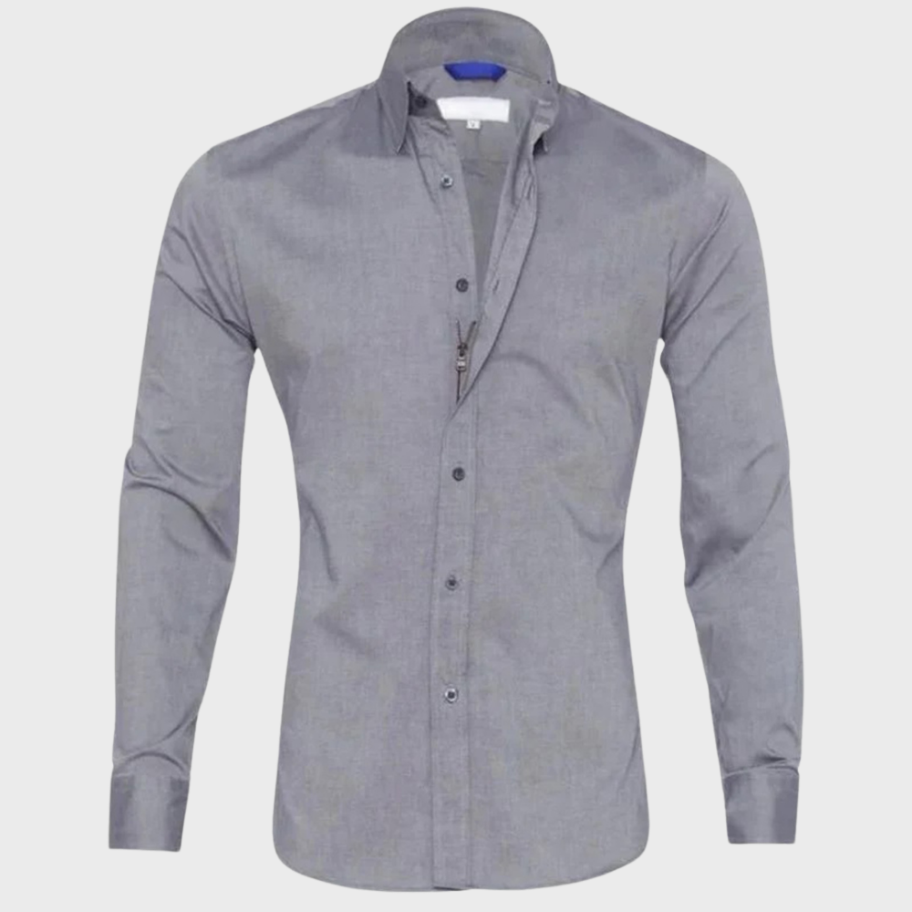 Wrinkle-free Shirt for Men - Milan-Black-XS-The Livary