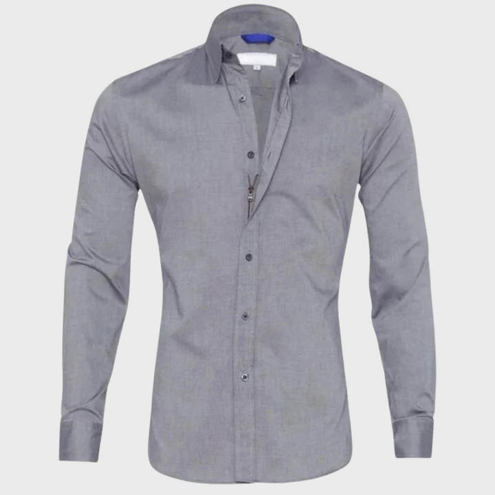 Wrinkle-free Shirt for Men - Milan-Black-XS-The Livary