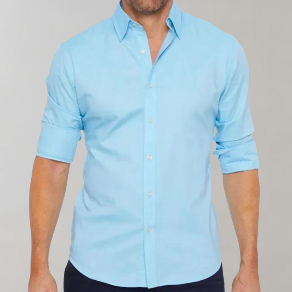 Wrinkle-free Shirt for Men - Milan-Black-XS-The Livary