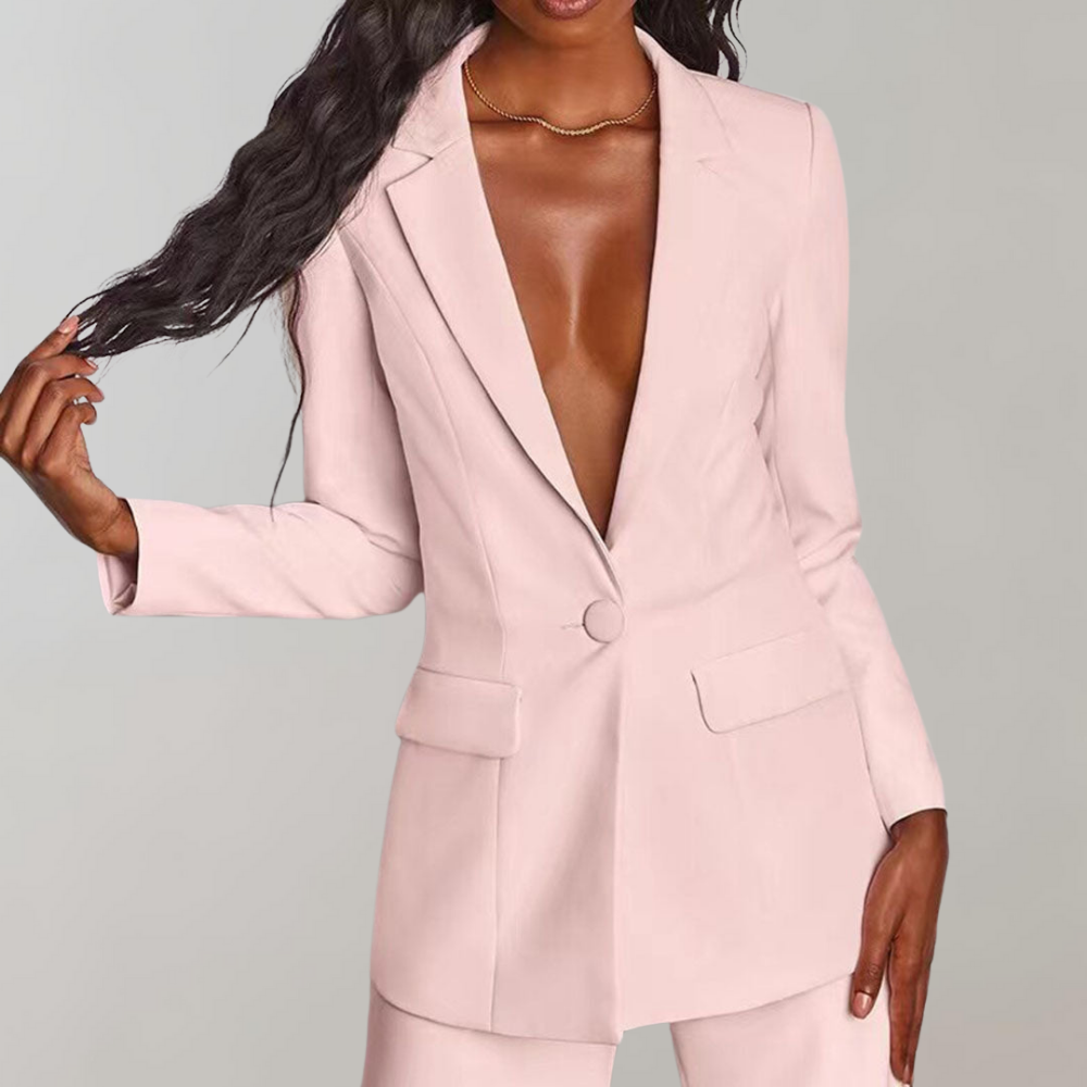 Stylish Blazer and Trouser Set - Elena
