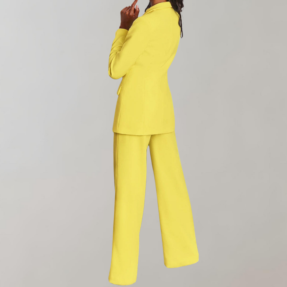 Stylish Blazer and Trouser Set - Elena