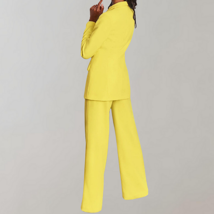 Stylish Blazer and Trouser Set - Elena