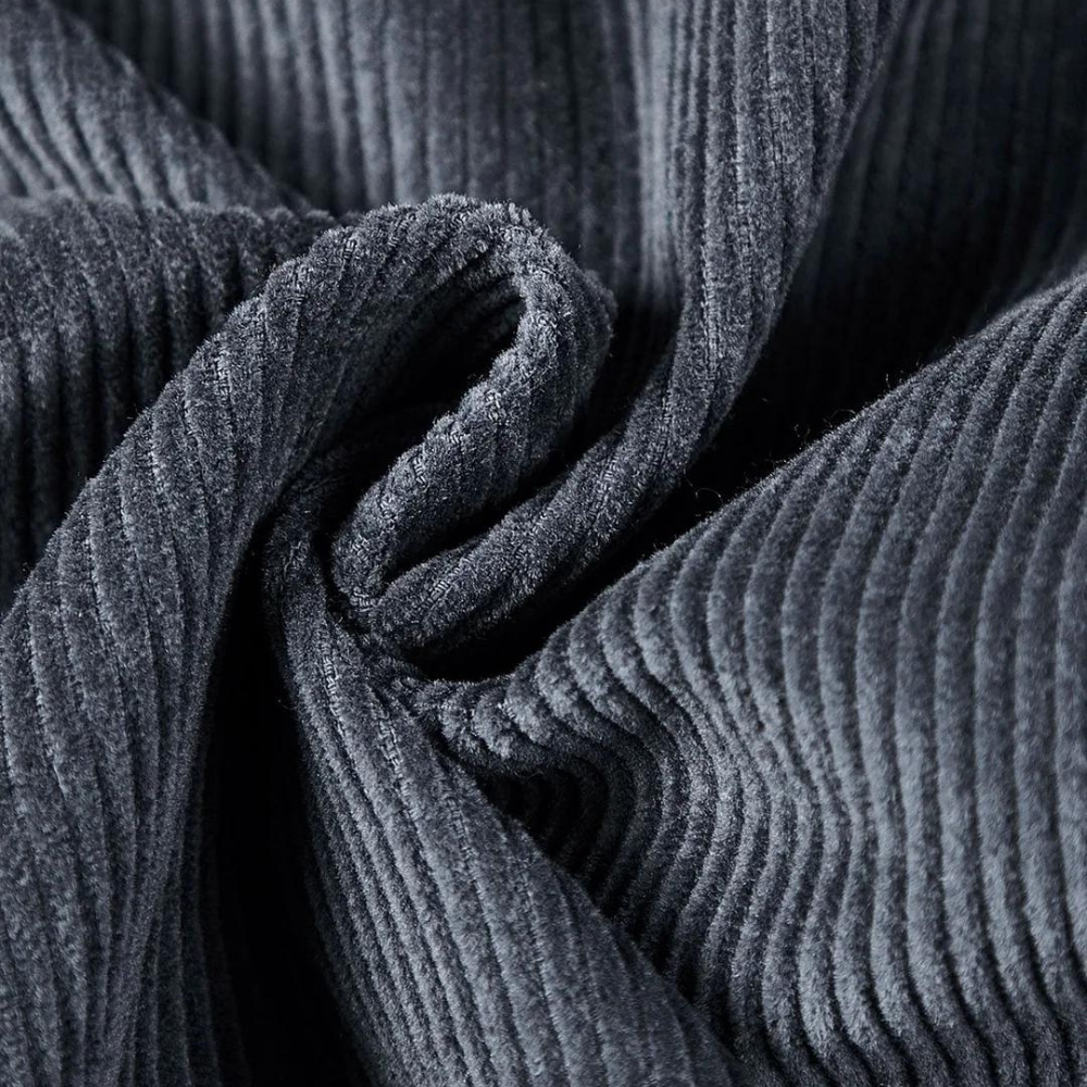 Comfortable Grey Corduroy Jacket - Rover-M-The Livary
