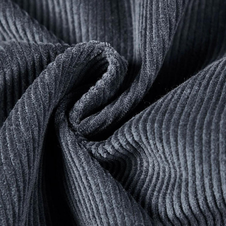 Comfortable Grey Corduroy Jacket - Rover-M-The Livary