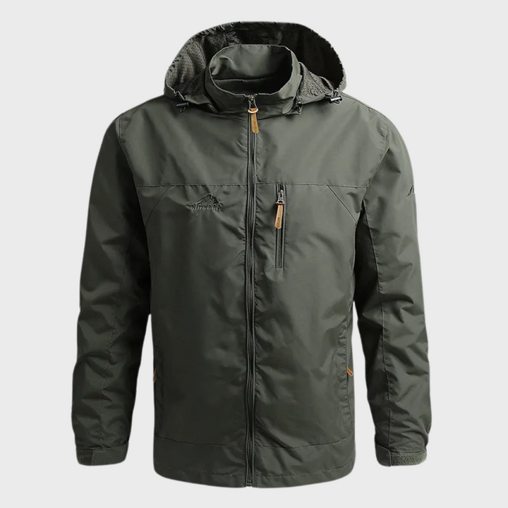 Stylish Windbreaker for Men - Luca-Army green-M-The Livary
