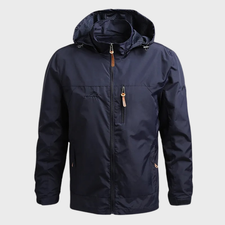 Stylish Windbreaker for Men - Luca-Blue-M-The Livary