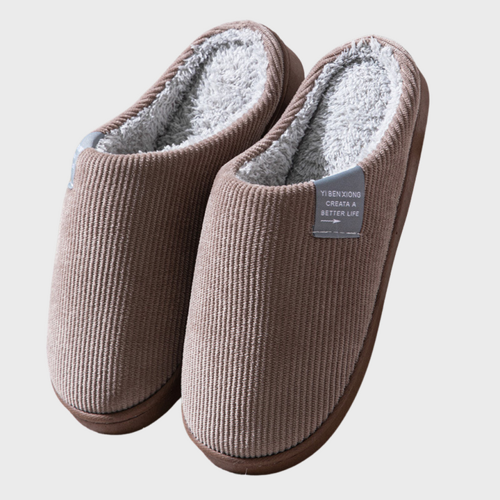 Comfortable and Warm Women’s Slippers - Seraphina-Coffee-2.5-The Livary